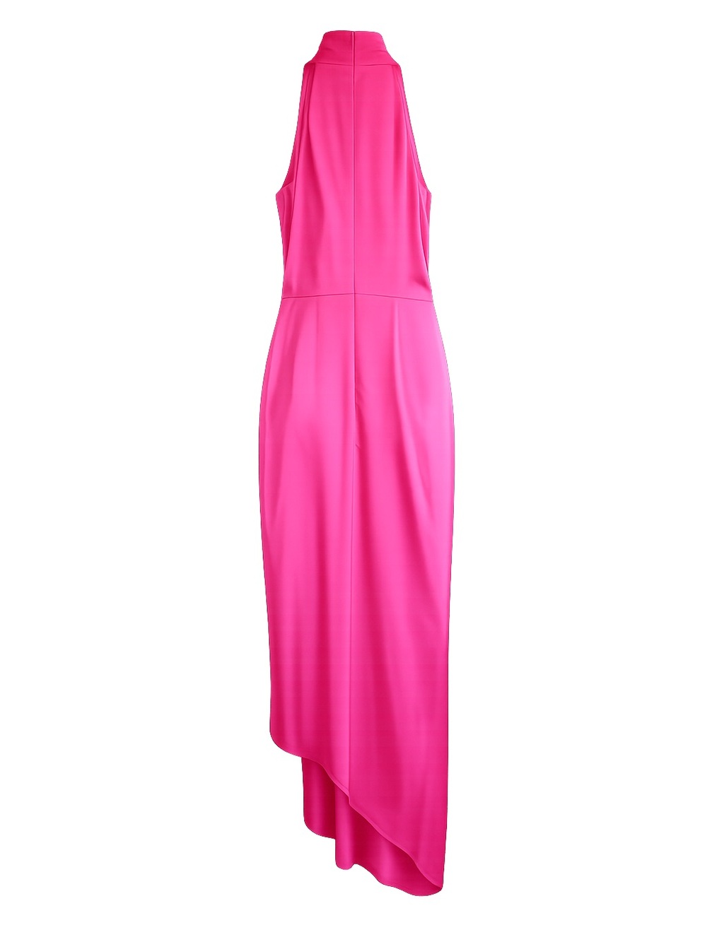 Alex Marie Draped Maxi Dress in Hot Pink - Picture 2 of 11